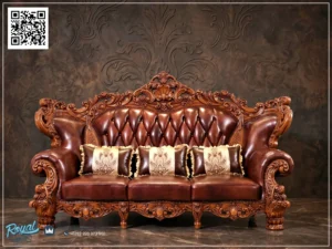 Sofa Kulit Asli Jepara