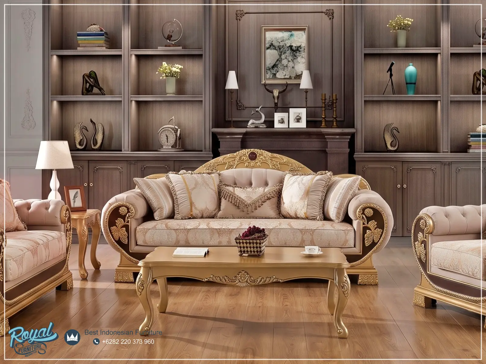 Sofa Mewah Klasik Haute Couture