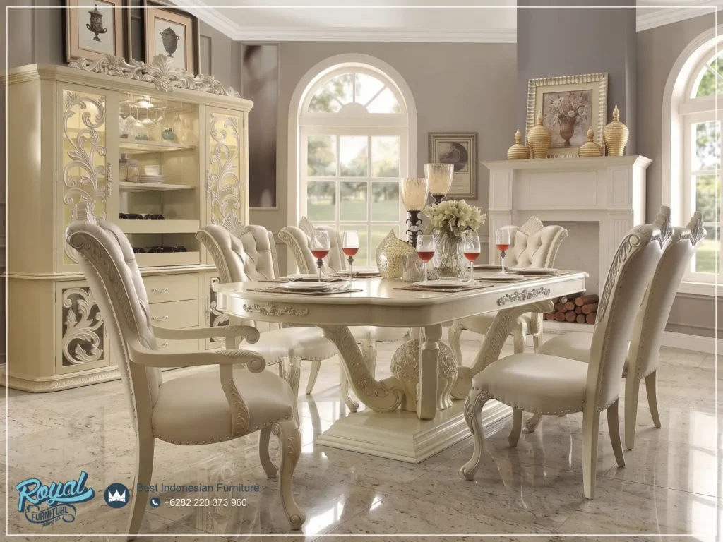 Dining Set Meja Makan Mewah Klasik Eropa Royal Design, Kursi Makan Mewah, Meja Makan Jepara, Meja Makan Kayu Jati, Meja Makan Klasik, Meja Makan Klasik Eropa, Meja Makan Mewah, Meja Makan Mewah 10 Kursi, Meja Makan Mewah 12 Kursi, Meja Makan Mewah 4 Kursi, Meja Makan Mewah 6 Kursi, Meja Makan Mewah 8 Kursi, Meja Makan Minimalis, Ruang Makan Mewah