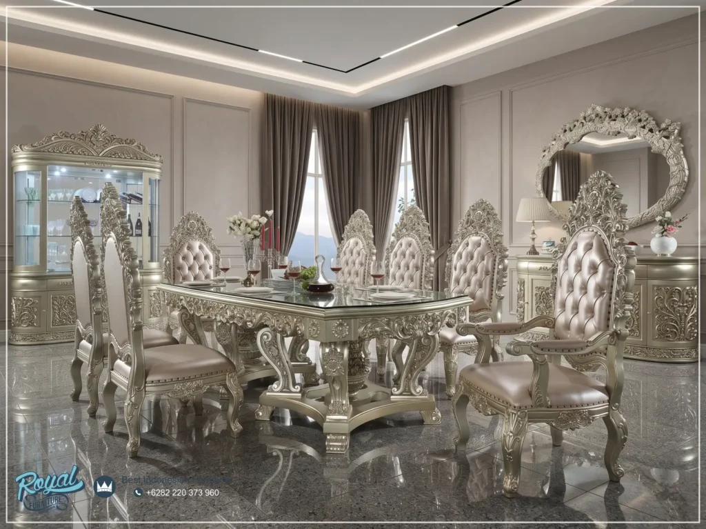 Set Meja Makan Mewah Ukiran Classic Royal Kingdom Terbaru, Meja Makan Mewah Modern, Meja Makan Mewah Ukiran Jepara, Meja Makan Mewah Harga, Meja Makan Mewah Kayu Jati, Set Meja Makan Mewah, Gambar Meja Makan Mewah, Foto Meja Makan Mewah, Meja Makan Mewah, Meja Makan Mewah Jepara, Kursi Makan Mewah, Contoh Meja Makan Mewah, Harga Meja Makan Mewah Jepara, Jual Meja Makan Mewah, Meja Makan Klasik Mewah, Meja Makan Kayu Mewah, Kursi Meja Makan Mewah, Meja Makan Murah Mewah, Model Meja Makan Mewah, Meja Makan Ukir Mewah, Set Kursi Makan Mewah